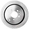 KIT-073024-6842 4-Wheel Set Front and Rear Brake Disc and Pad Kit, Plain Surface 5 Lugs Front-359.92 mm/Rear-350.01 mm Semi-metallic, Includes (4) Brake Disc and (2) Brake Pad Set