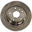 1999 Toyota Camry - 4-Wheel Set Front and Rear Brake Disc and Pad Kit, Plain Surface, 5 Lugs, Front-275.08 mm/Rear-268.99 mm, Ceramic, 275mm Front Disc, For Models With Rear Disc Brake, 3.0L 6Cyl, Includes (4) Disc and (2) Pad Set