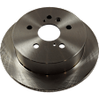 KIT-073024-7191 Front and Rear Brake Disc and Pad Kit, Plain Surface 5 Lugs Ceramic