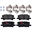 KIT-073024-7194 4-Wheel Set Front and Rear Brake Disc and Pad Kit, Plain Surface 5 Lugs Front-268.99 mm/Rear-288.04 mm Ceramic, Includes (4) Brake Disc and (2) Brake Pad Set