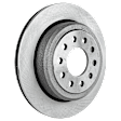 KIT-073024-7241 4-Wheel Set Front and Rear Brake Disc and Pad Kit, Plain Surface 5 Lugs Front-305.05 mm/Rear-294.89 mm Ceramic, Includes (4) Disc and (2) Pad Set