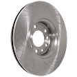 KIT-073024-8587 Front and Rear Brake Disc and Pad Kit, Plain Surface 5 Lugs Front-320.04 mm/Rear-299.97 mm Front-Ceramic/Rear-Semi-Metallic