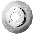 KIT-073024-8724 Front and Rear Brake Disc and Pad Kit, Plain Surface, 5 Lugs, Front and Rear-277.88 mm, Front-Semi-Metallic/Rear-Ceramic