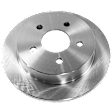 KIT-073024-8725 Front and Rear Brake Disc and Pad Kit, Plain Surface, 5 Lugs, Front and Rear-277.88 mm, Front-Semi-Metallic/Rear-Ceramic