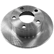 KIT-073024-878 4-Wheel Set Front and Rear Brake Disc and Pad Kit, Plain Surface 5 Lugs Front-311.91 mm/Rear-245.11 mm Semi-metallic, Includes (4) Brake Disc and (2) Brake Pad Set
