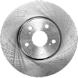 2009 Pontiac Vibe - 4-Wheel Set Front and Rear Brake Disc and Pad Kit, Plain Surface, 5 Lugs, Front-275.08 mm/Rear-259.08 mm, Ceramic, 1.8L 4Cyl, Includes (4) Disc and (2) Pad Set