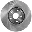 2009 Pontiac Vibe - 4-Wheel Set Front and Rear Brake Disc and Pad Kit, Plain Surface, 5 Lugs, Front-275.08 mm/Rear-259.08 mm, Ceramic, 1.8L 4Cyl, Includes (4) Disc and (2) Pad Set