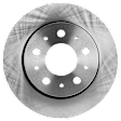 KIT-073024-9025 4-Wheel Set Brake Disc and Pad Kit, Plain Surface 5 Lugs Front and Rear-300 mm Semi-metallic, Includes (4) Brake Disc and (2) Brake Pad Set