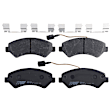 KIT-073024-9025 4-Wheel Set Brake Disc and Pad Kit, Plain Surface 5 Lugs Front and Rear-300 mm Semi-metallic, Includes (4) Brake Disc and (2) Brake Pad Set