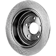 KIT-073024-9082 Front and Rear Brake Disc and Pad Kit, Plain Surface, 5 Lugs, Front-276.86 mm/Rear-265.43 mm, Front-Ceramic/Rear-Semi-Metallic