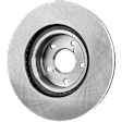 KIT-073024-9082 Front and Rear Brake Disc and Pad Kit, Plain Surface, 5 Lugs, Front-276.86 mm/Rear-265.43 mm, Front-Ceramic/Rear-Semi-Metallic