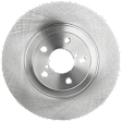 KIT-073024-9229 4-Wheel Set Brake Disc and Pad Kit, Plain Surface 5 Lugs Front-293.4 mm/Rear-289.81 mm Front-Ceramic/Rear-Semi-Metallic, Includes (4) Brake Disc and (2) Brake Pad Set
