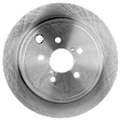 KIT-073024-9229 4-Wheel Set Brake Disc and Pad Kit, Plain Surface 5 Lugs Front-293.4 mm/Rear-289.81 mm Front-Ceramic/Rear-Semi-Metallic, Includes (4) Brake Disc and (2) Brake Pad Set