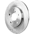 2008 Scion xB - 4-Wheel Set Front and Rear Brake Disc and Pad Kit, Plain Surface, 5 Lugs, Front-275.08 mm/Rear-278.89 mm, Ceramic, 2.4L 4Cyl,  Includes (4) Disc and (2) Pad Set