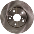 2008 Scion xB - 4-Wheel Set Front and Rear Brake Disc and Pad Kit, Plain Surface, 5 Lugs, Front-275.08 mm/Rear-278.89 mm, Ceramic, 2.4L 4Cyl,  Includes (4) Disc and (2) Pad Set