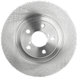 KIT-073024-9317 4-Wheel Set Front and Rear Brake Disc and Pad Kit, Plain Surface 5 Lugs Front-293.4 mm/Rear-289.81 mm Ceramic, Includes (4) Brake Disc and (2) Brake Pad Set