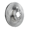 KIT-073024-9611 4-Wheel Set Front and Rear Brake Disc and Pad Kit, Plain Surface 5 Lugs Front-293.4 mm/Rear-273.81 mm Ceramic, Includes (2) Brake Pad Set and (4) Brake Disc
