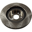 KIT-073024-9710 4-Wheel Set Front and Rear Brake Disc and Pad Kit, Plain Surface 5 Lugs Front-293.62 mm/Rear-273.81 mm Ceramic, Includes (2) Brake Pad Set and (4) Brake Disc
