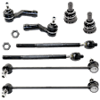 8-Piece Kit Front Suspension Kit, Includes (2) Ball Joint, (2) Sway Bar Link, and (4) Tie Rod End