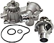 2-Piece Kit Water Pump, New, Includes (1) Water Pump and (1) Thermostat