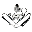 2000 Ford F-350 Super Duty - 3-Piece Kit Timing Chain Kit, With 13/16" Inlet, 5.4L 8Cyl,  Includes (1) Oil Pump, (1) Timing Chain Kit, and (1) Water Pump