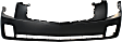 2003-2007 Cadillac CTS - 4-Piece Kit Driver and Passenger Side Halogen Headlight, With bulb(s), For Models Without Headlight Leveling System, OE Replacement, Includes (2) Headlight, (1) Bumper Cover and (1) Grille Assembly