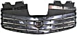 2003-2007 Cadillac CTS - 4-Piece Kit Driver and Passenger Side Halogen Headlight, With bulb(s), For Models Without Headlight Leveling System, OE Replacement, Includes (2) Headlight, (1) Bumper Cover and (1) Grille Assembly