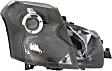 2003-2007 Cadillac CTS - 4-Piece Kit Driver and Passenger Side Halogen Headlight, With bulb(s), For Models Without Headlight Leveling System, OE Replacement, Includes (2) Headlight, (1) Bumper Cover and (1) Grille Assembly