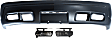 3-Piece Kit, Front Primed Bumper Cover, Includes (1) Bumper Cover and (2) Fog Light