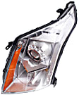 2013 Cadillac SRX - 4-Piece Kit Driver and Passenger Side Halogen Headlight, With bulb(s), OE Replacement, Sport Utility,  Includes (2) Fog Light and (2) Headlight