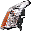 2013 Cadillac SRX - 4-Piece Kit Driver and Passenger Side Halogen Headlight, With bulb(s), OE Replacement, Sport Utility,  Includes (2) Fog Light and (2) Headlight