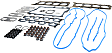2-Piece Kit Head Gasket Set, Includes (1) Cylinder Head Gasket and (1) Cylinder Head Bolt
