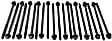 2-Piece Kit Head Gasket Set, Includes (1) Cylinder Head Gasket and (1) Cylinder Head Bolt