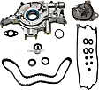 4-Piece Kit Timing Belt Kit, 1.6L, 4Cyl Water Pump Included, Includes (1) Water Pump, (1) Oil Pump, (1) Valve Cover Gasket and (1) Timing Belt Kit