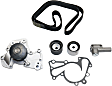 2-Piece Kit Timing Belt Kit, Water Pump Included, Includes (1) Timing Belt Kit and (1) Oil Pump