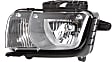 2011-2013 Chevrolet Camaro - 3-Piece Kit, Front Primed Bumper Cover, Includes (1) Bumper Cover and (2) Headlight