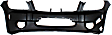 2008 Chevrolet HHR LT - 3-Piece Kit Front Primed Bumper Cover, Wagon,  Includes (1) Bumper Cover and (2) Headlight