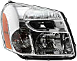 2006 Chevrolet Equinox - 3-Piece Kit Driver and Passenger Side Halogen Headlight, With bulb(s), OE Replacement,  Includes (1) Bumper Cover and (2) Headlight