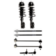 8-Piece Kit Front Suspension Kit, Includes (2) Loaded Strut, (2) Sway Bar Link, and (4) Tie Rod End