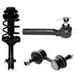 6-Piece Kit Suspension Kit, Includes (2) Loaded Strut, (2) Sway Bar Link, and (2) Tie Rod End