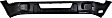 2-Piece Kit, Front Bumper, 4WD, Painted Black, Includes (1) Bumper and (1) Valance