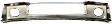 2008 Toyota Tundra - 2-Piece Kit Front Bumper, For Models With Steel Lower Bumper, Chrome, Includes (1) Bumper and (1) Bumper Cover
