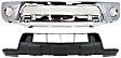 2-Piece Kit, Front, Lower Bumper, Chrome, Includes (1) Bumper and (1) Valance