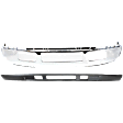 2005 Ford Excursion - 2-Piece Kit Front Bumper,  For Models Without Fender Flare Holes, Chrome, Sport Utility,  Includes (1) Bumper and (1) Valance