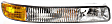 2007 GMC Sierra 1500 Classic SLE - 3-Piece Kit Grille, Chrome Shell with Painted Black Insert, Old Body Style,  Includes (1) Grille and (2) Parking Light