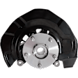 8-Piece Kit Front, Driver and Passenger Side Loaded Knuckle, Includes (2) Axle Assembly, (2) Knuckle, (2) Wheel Bearing, and (2) Wheel Hub