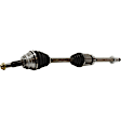 8-Piece Kit Front, Driver and Passenger Side Loaded Knuckle, Includes (2) Axle Assembly, (2) Knuckle, (2) Wheel Bearing, and (2) Wheel Hub