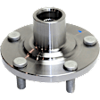 8-Piece Kit Front, Driver and Passenger Side Loaded Knuckle, Includes (2) Axle Assembly, (2) Knuckle, (2) Wheel Bearing, and (2) Wheel Hub