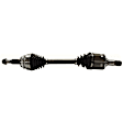 8-Piece Kit Front, Driver and Passenger Side Loaded Knuckle, Includes (2) Axle Assembly, (2) Knuckle, (2) Wheel Bearing, and (2) Wheel Hub