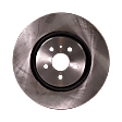 4-Wheel Set Front and Rear Brake Disc and Pad Kit, Plain Surface 5 Lugs Front-344.93 mm/Rear-314.96 mm Ceramic Pro-Line Series, Includes (2) Brake Pad Set and (4) Brake Disc
